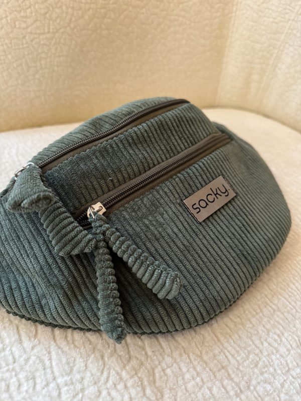 Sztruksowa nerka fall khaki