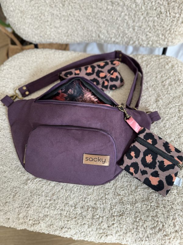 Welurowa nerka miejska jagoda Welurowa nerka miejska jagoda