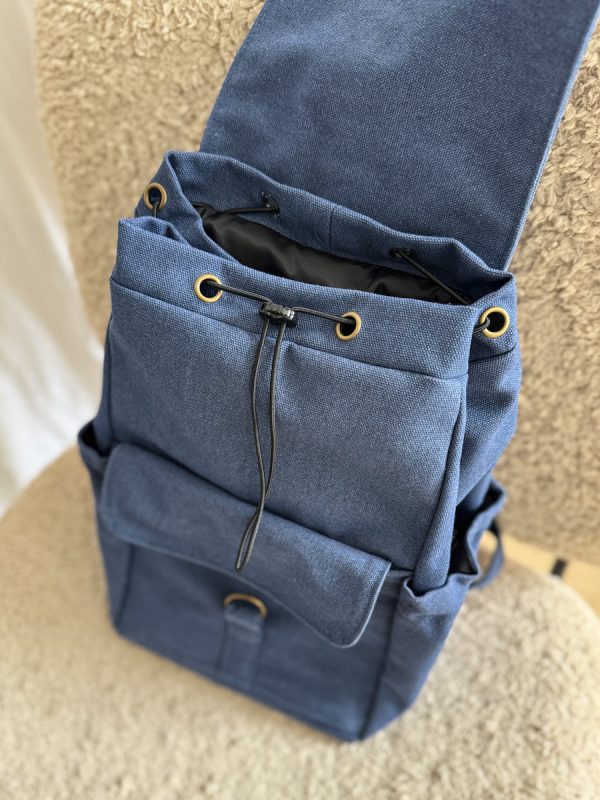 Plecak woskowany fly granat