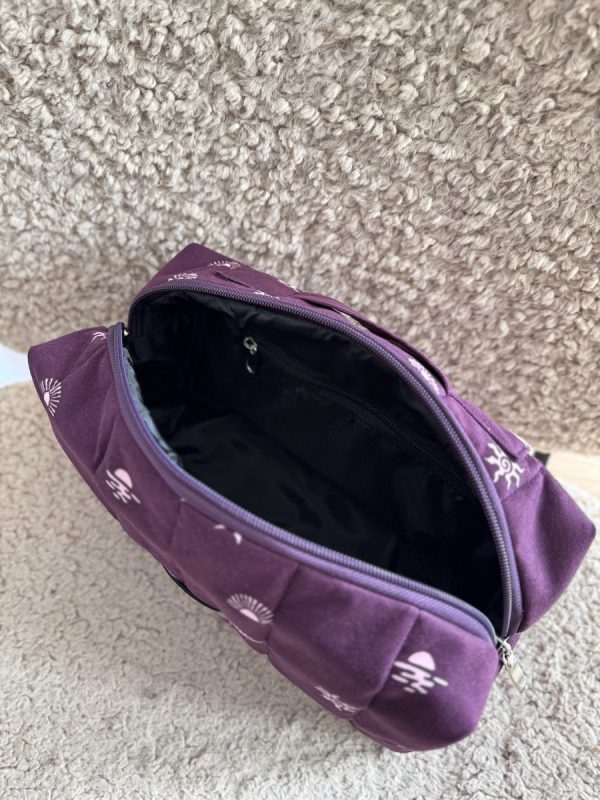 Kosmetyczka pikowana sunset