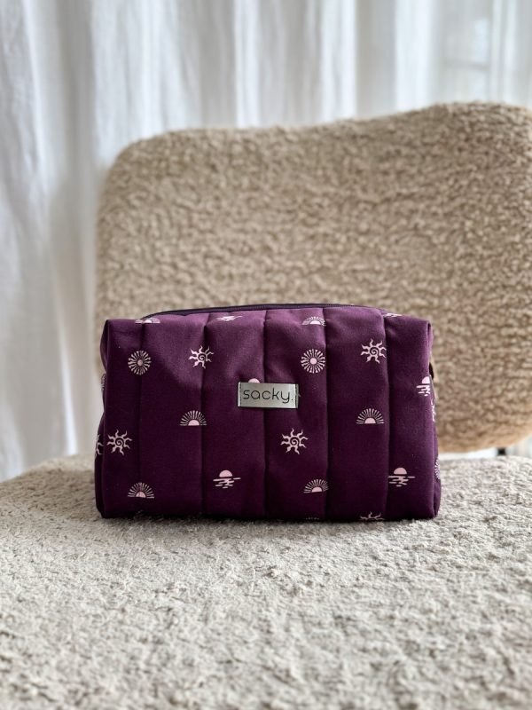 Kosmetyczka pikowana sunset