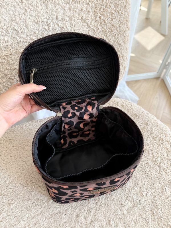 Kosmetyczka podróżna panterka