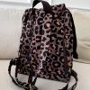 Plecak welurowy lucky panterka2 Plecak welurowy lucky panterka (Różne rozmiary)