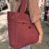 Torba shopper daily bordo