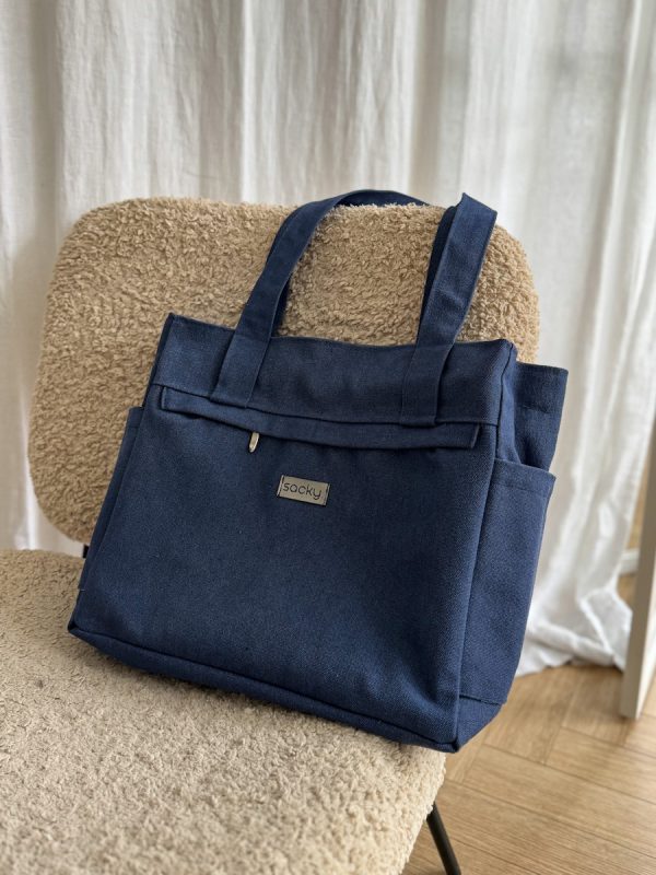 Torba shopper daily granat