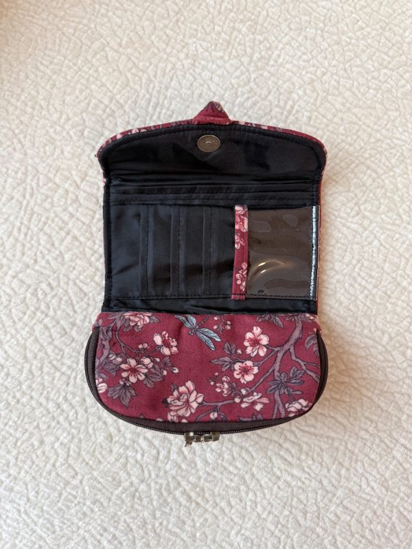 Portfel welurowy sakura