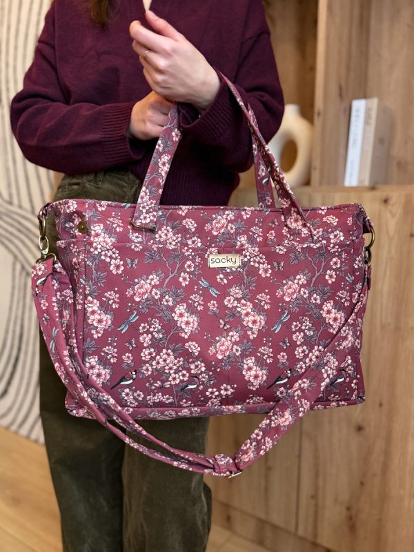 Wodoodporna torba mommy sakura