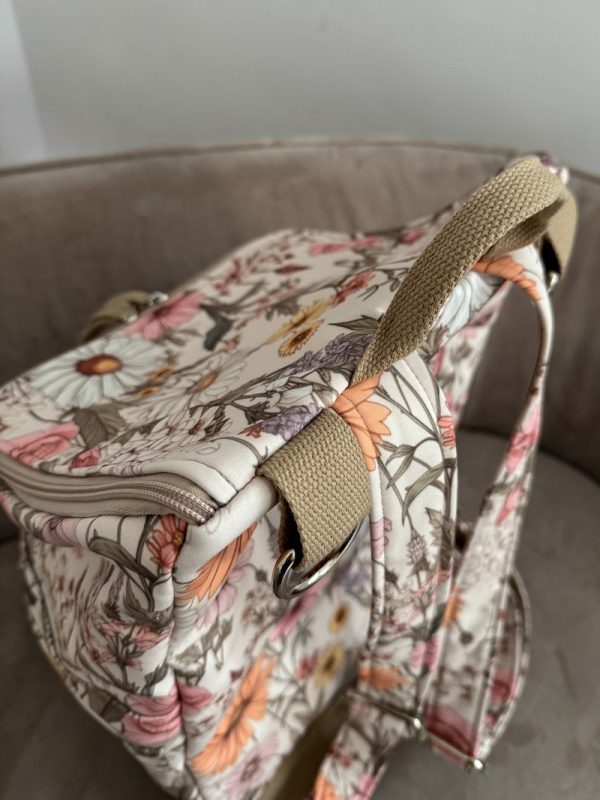 Wodoodporny plecak mommy rumianek