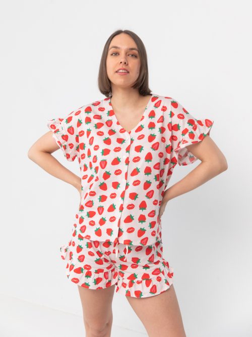 Koszula bawełniana od piżamy trulove