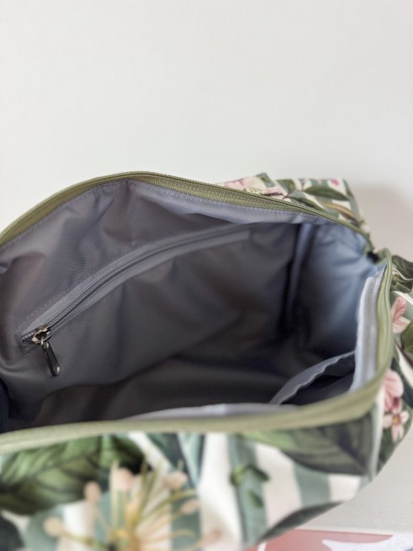 Kosmetyczka pikowana verde