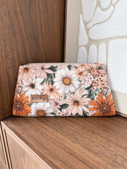 Kosmetyczka less waste ochra