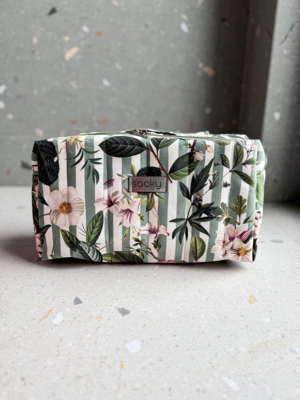 Kosmetyczka pikowana verde