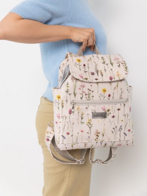 Plecak welurowy lucky cotton