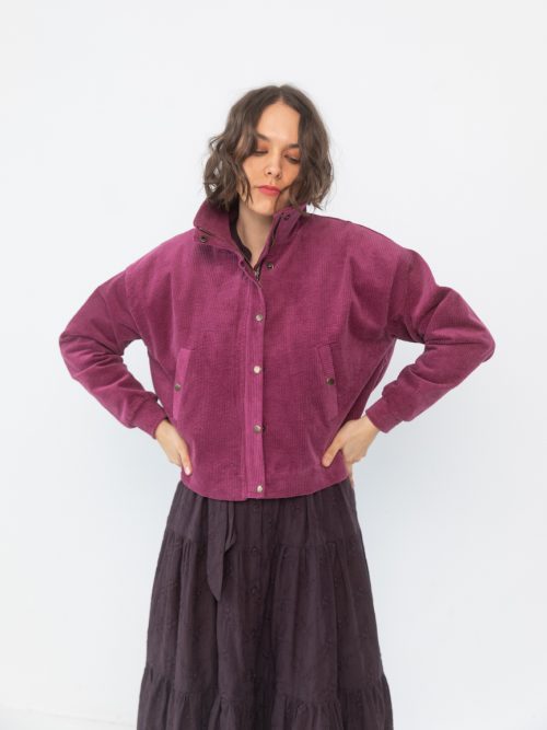 Bomberka sztruksowa Bohemy wrzos