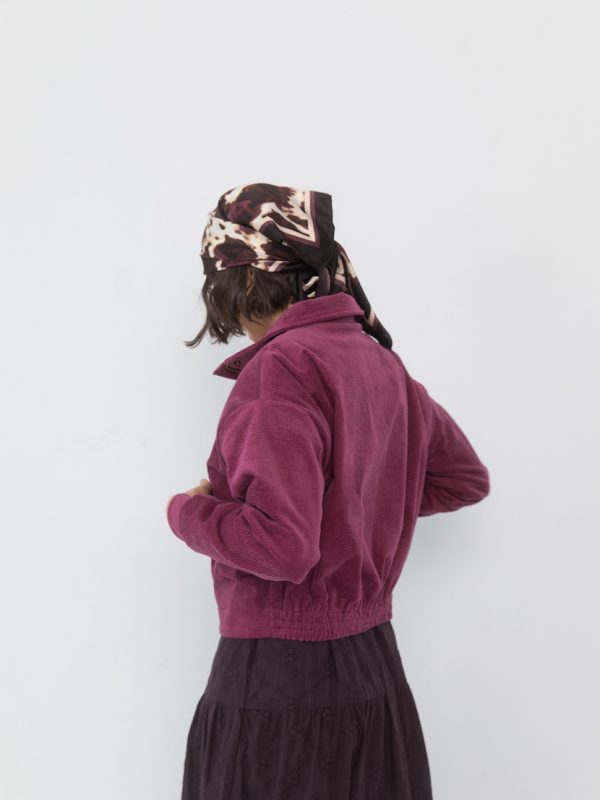 Bomberka sztruksowa Bohemy wrzos