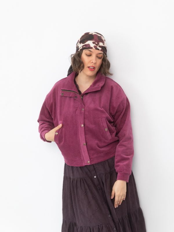 Bomberka sztruksowa Bohemy wrzos