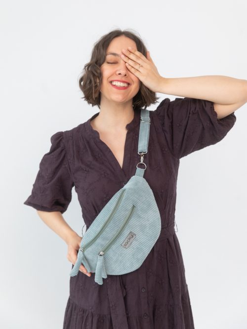 Sztruksowa nerka fall szałwia Sztruksowa nerka fall szałwia