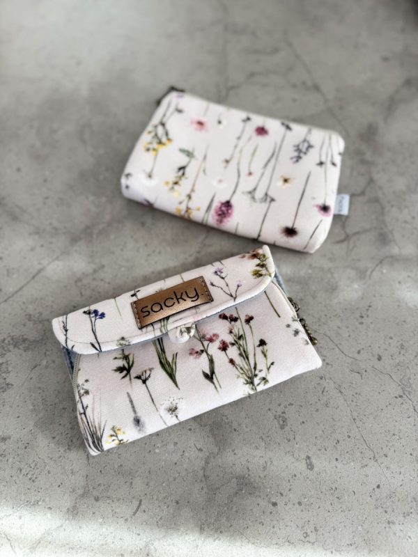 Portfel welurowy cotton