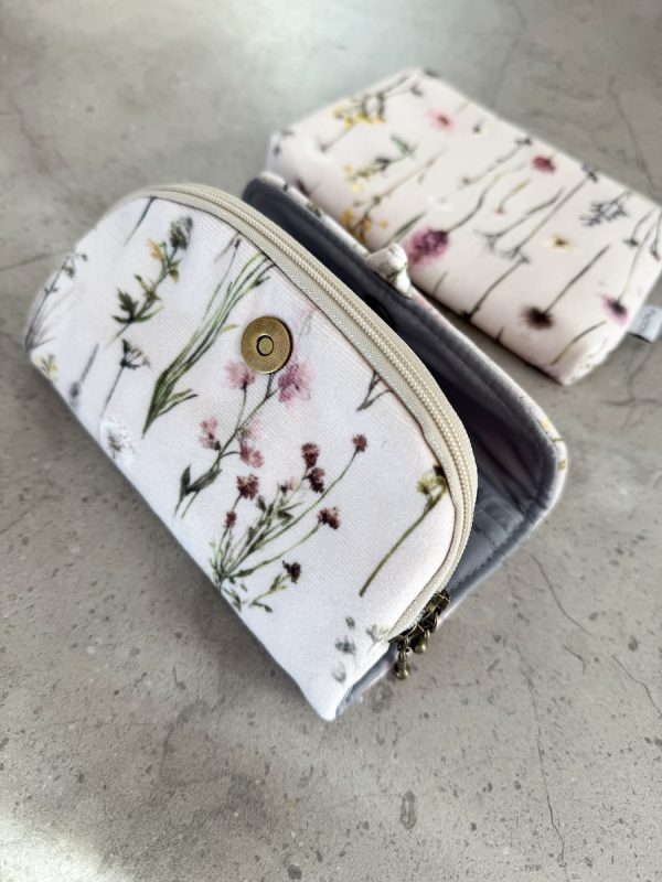 Portfel welurowy cotton