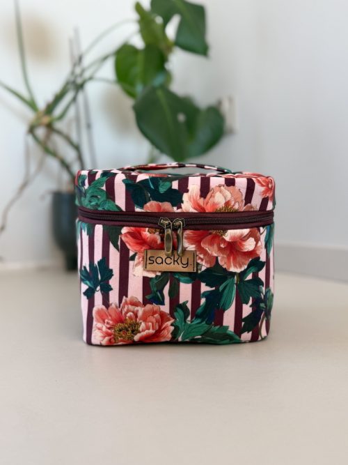 Kosmetyczka podróżna karmin