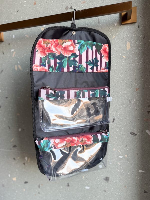 Kosmetyczka modułowa karmin