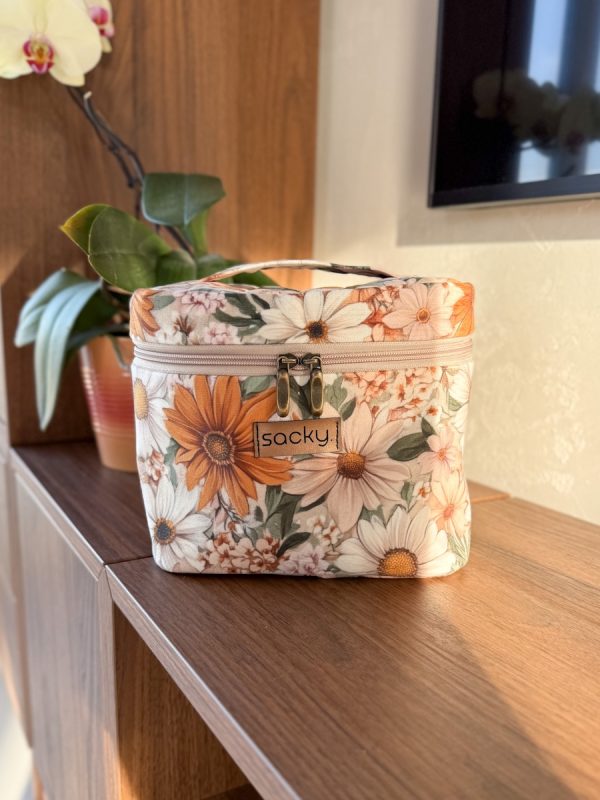 Kosmetyczka podróżna ochra