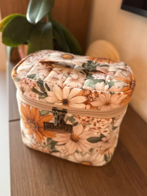 Kosmetyczka podróżna ochra