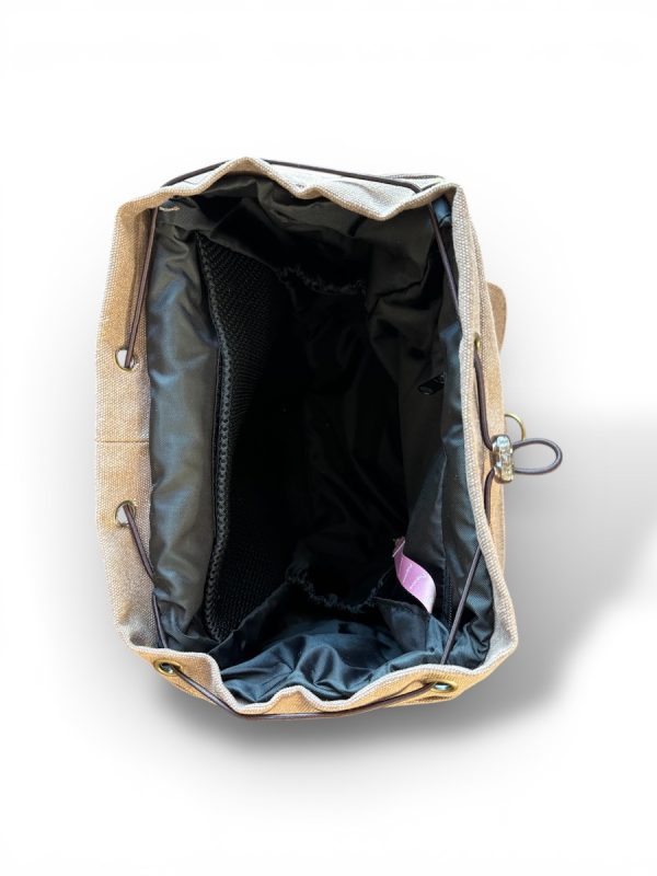 Plecak woskowany fly czekolada