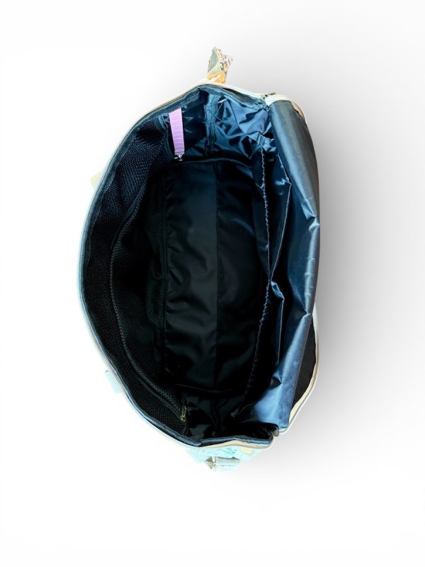 Torba welurowa podróżna ochra