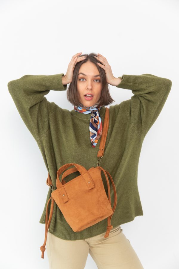 Torebka basket pomarańcz