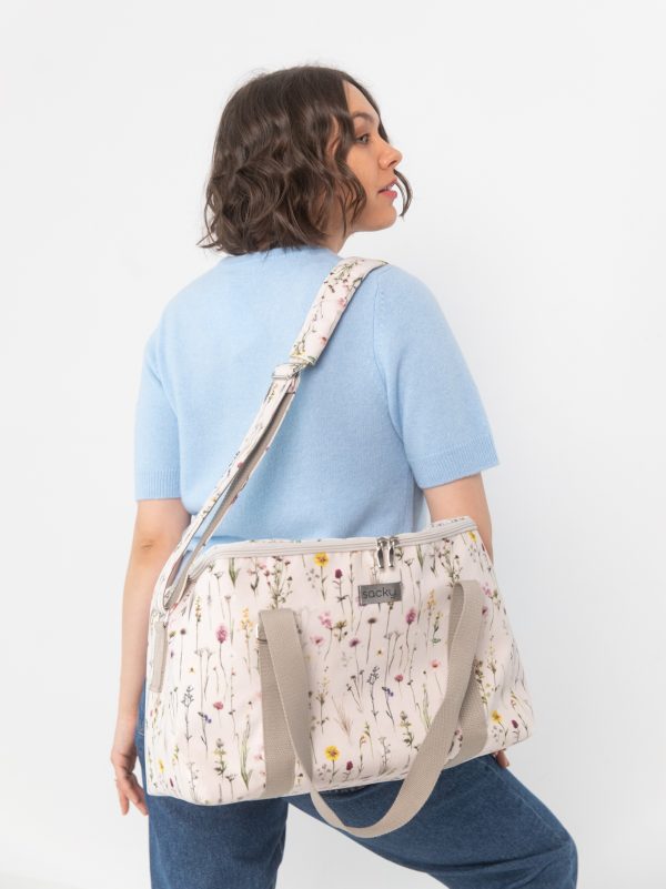 Torba welurowa podróżna cotton