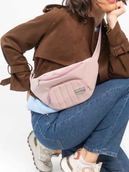 Wodoodporna nerka miejska pudrowy róż